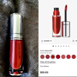 MAC Cosmetics Locked Kiss Ink Lip Gloss - Extra Chili